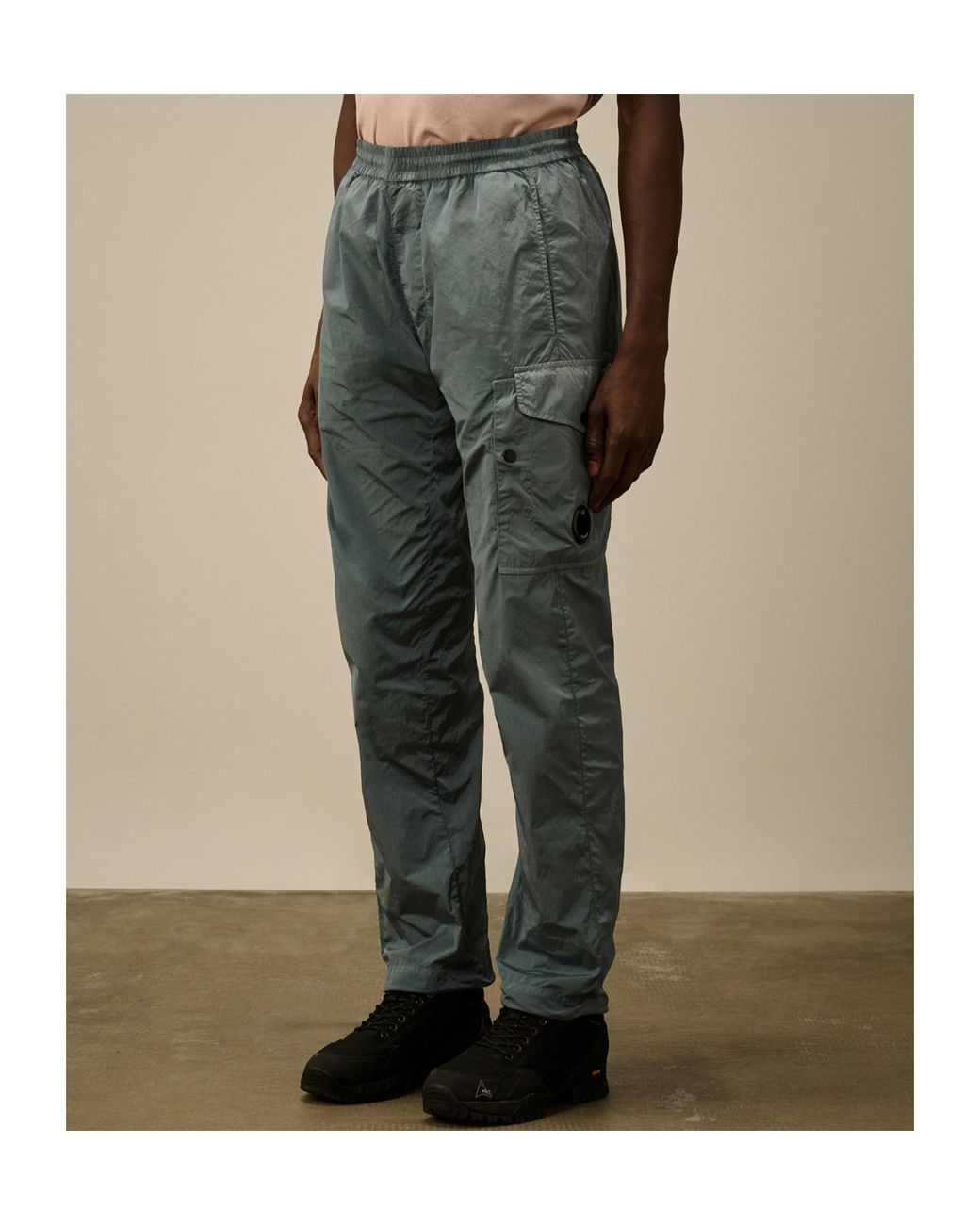 C P Company Green Cargo Trousers for men