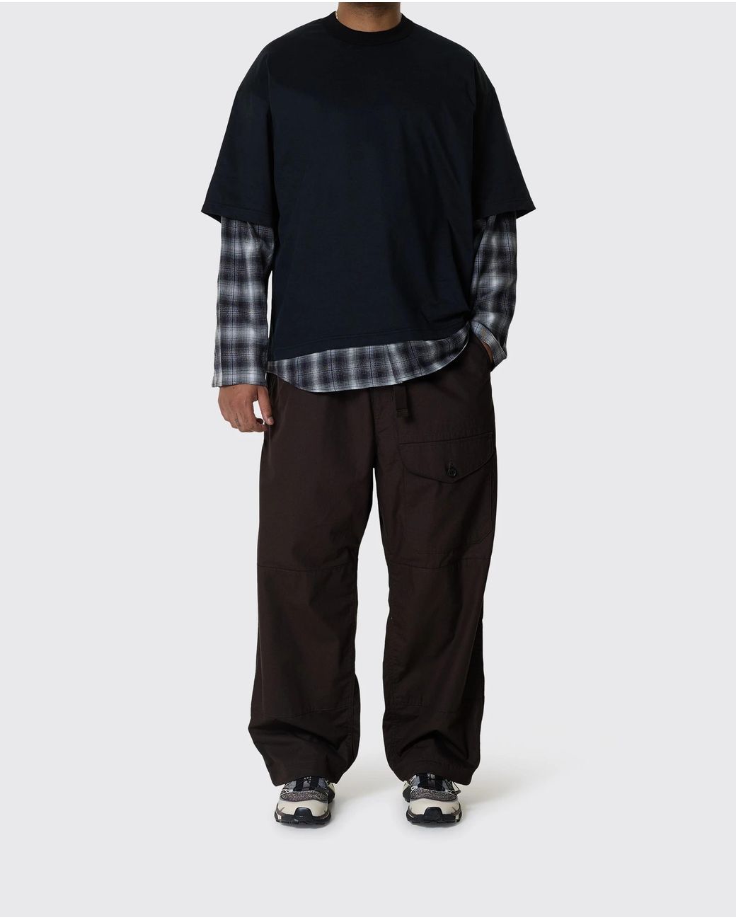 Comme des Garçons Blue Crew-Neck Long-Sleeve T-Shirt for men