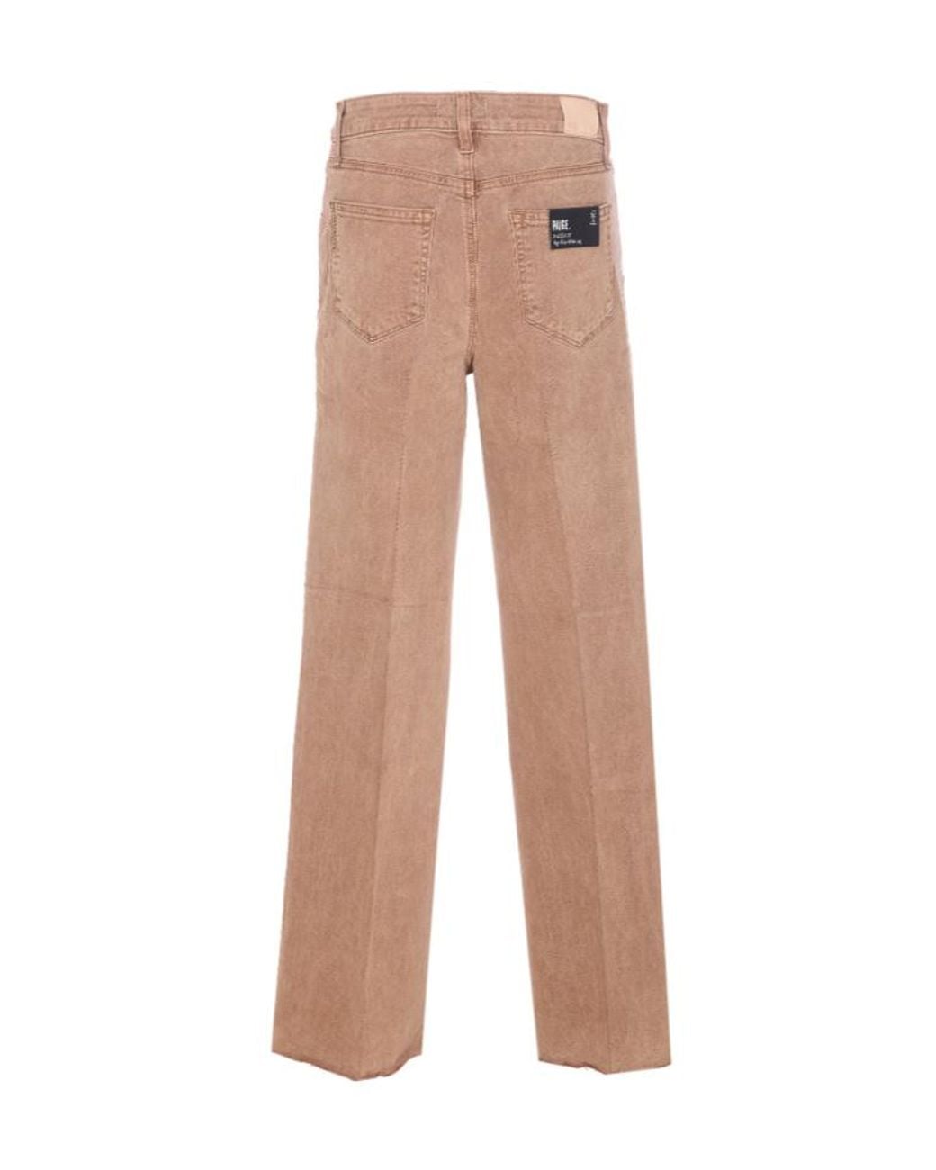 PAIGE Natural Anessa High-Rise Wide-Leg Jeans