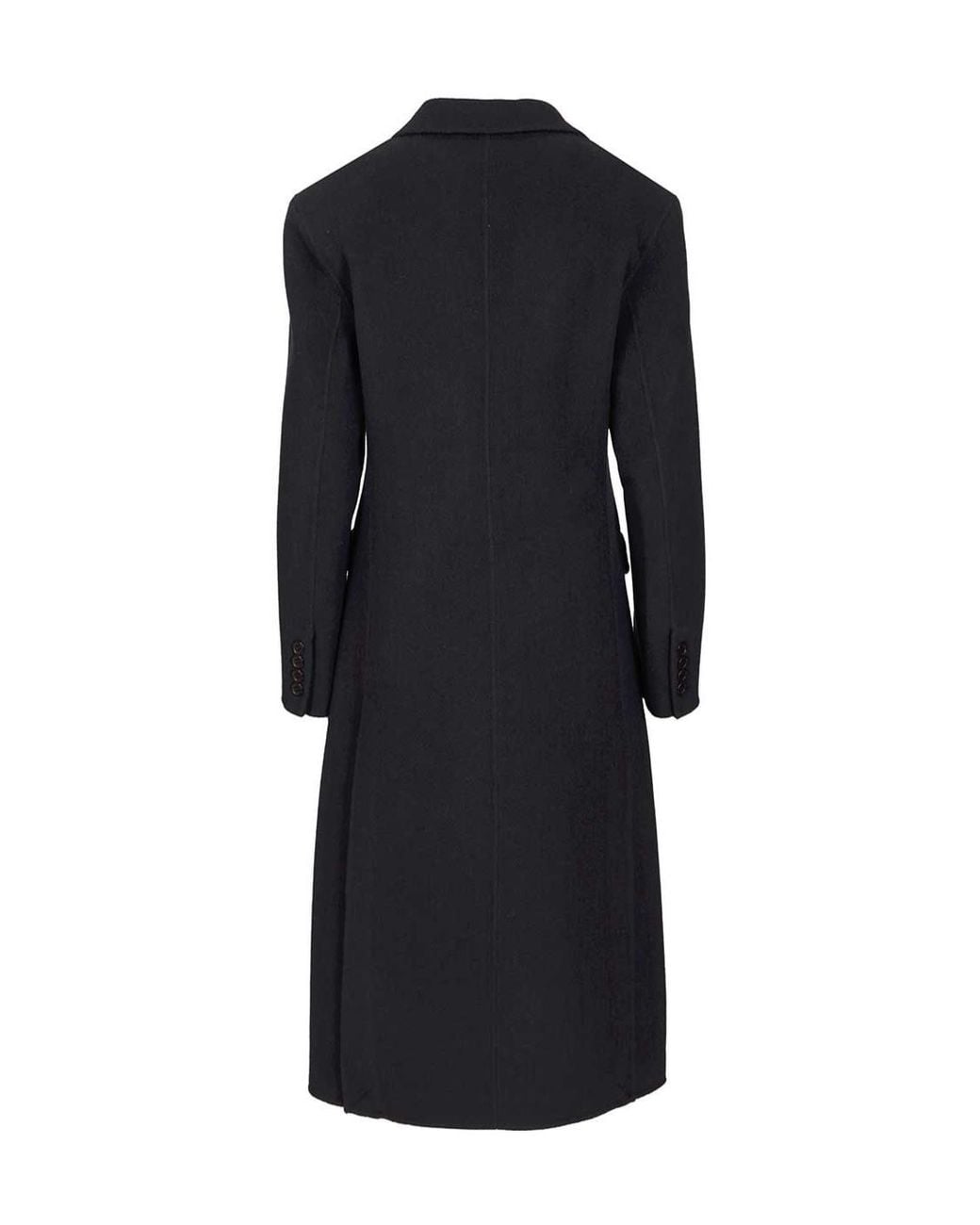 P.A.R.O.S.H. Black Double-Breasted Coat