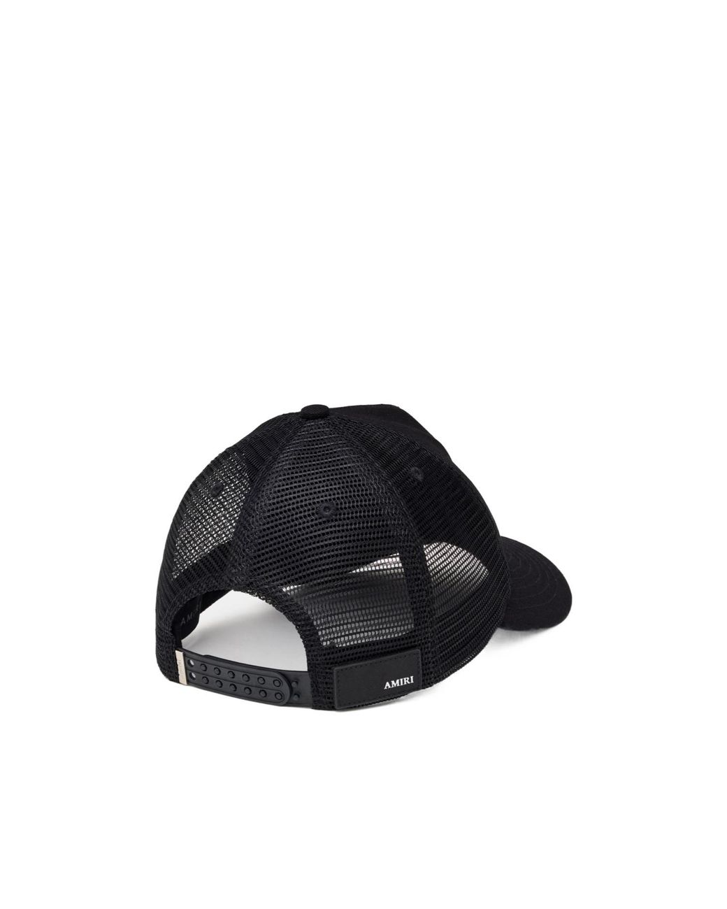 Amiri Black 'Arts District' Trucker Cap for men