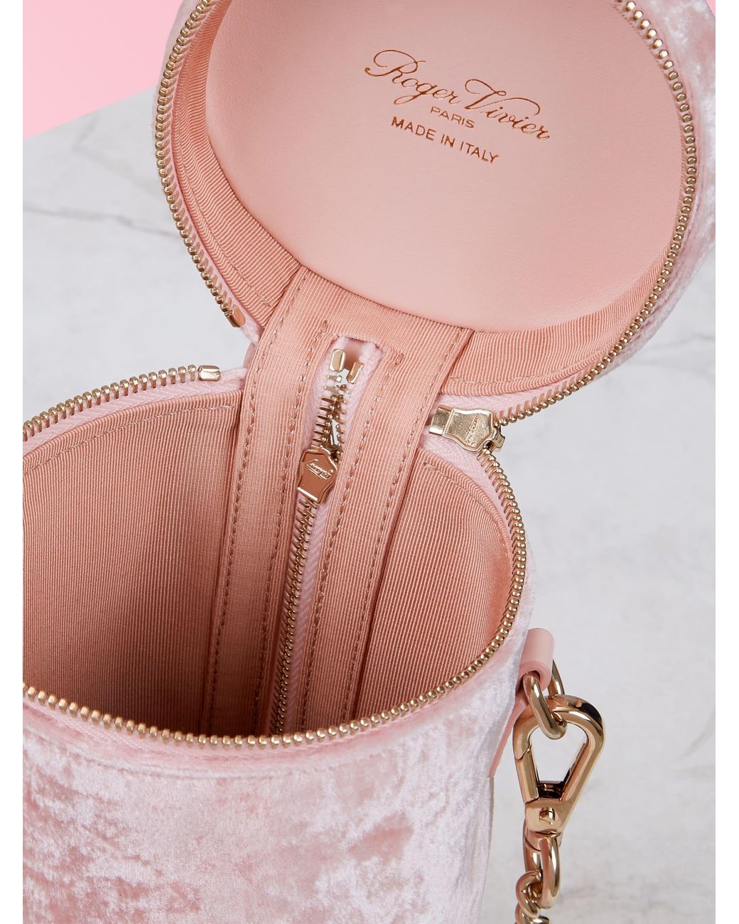 Roger Vivier Pink Bauletto