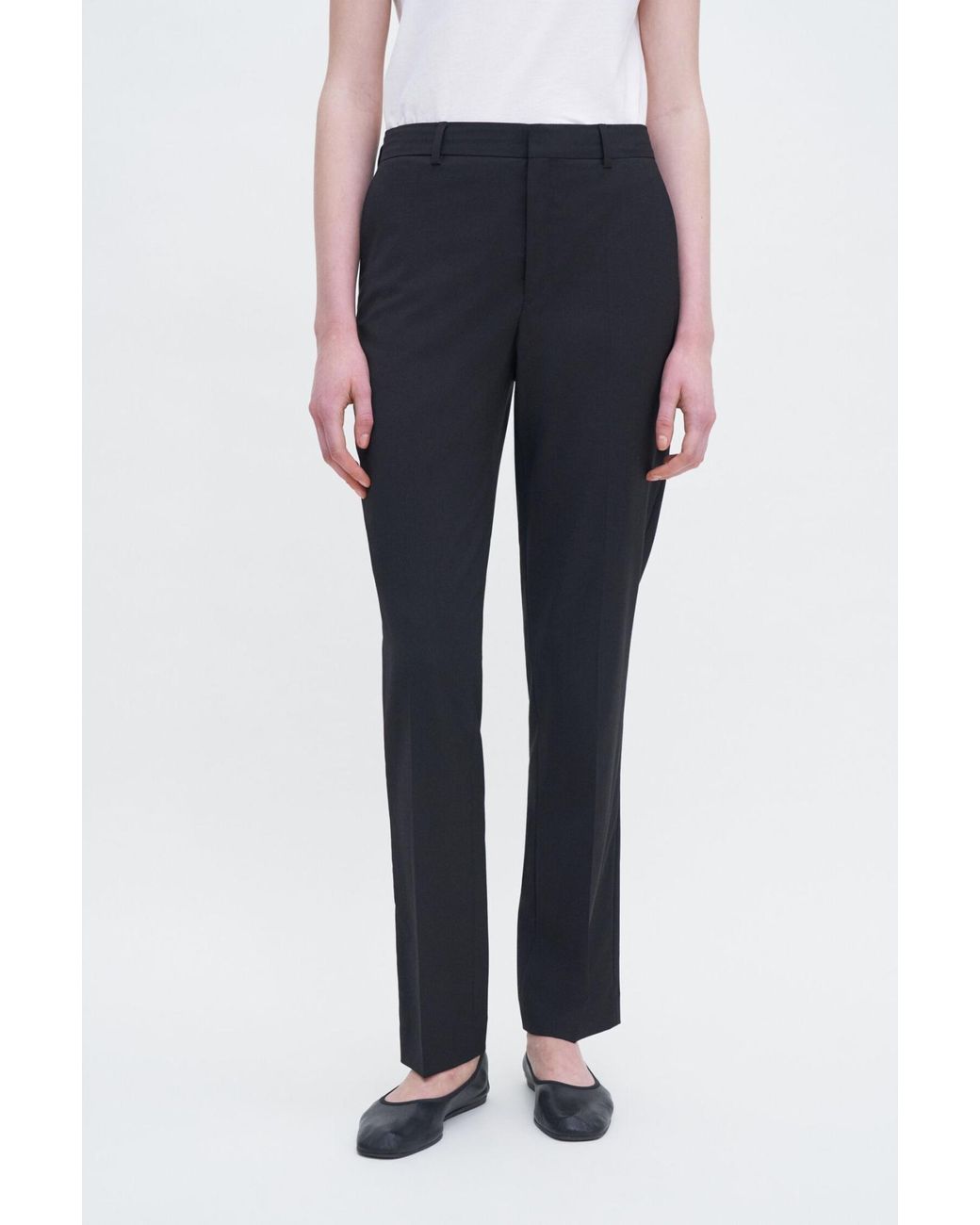 Filippa K Black Emma Tailored Trouseres