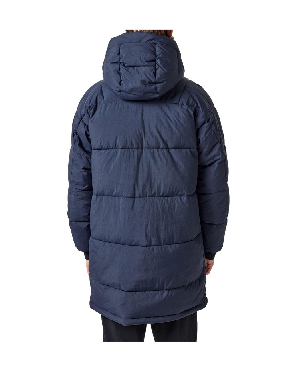 Paul Smith Blue Lightweight Midlength Down Jacket for men