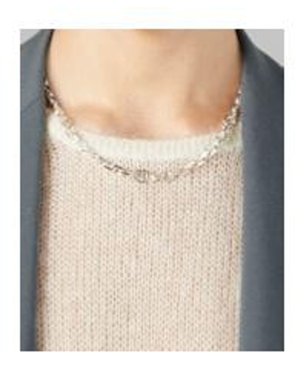 Gucci Natural Interlocking Chain Necklace for men