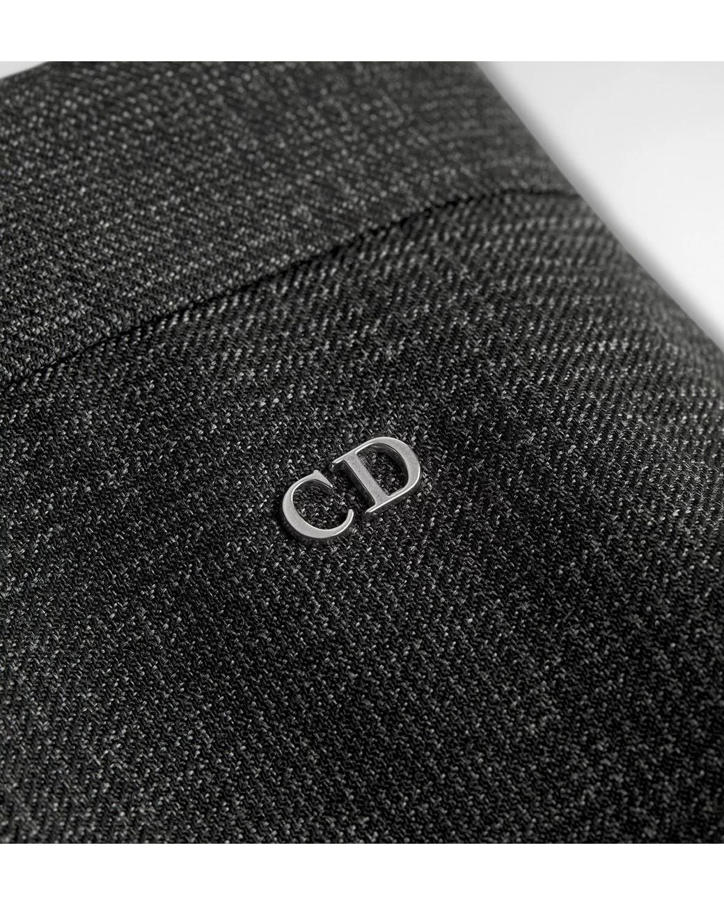 Dior Gray Fitted Pants