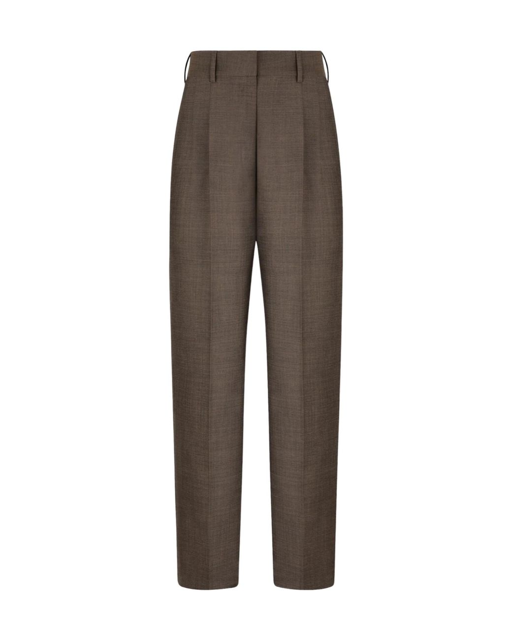 Blazé Milano Brown Straight-Leg Trousers