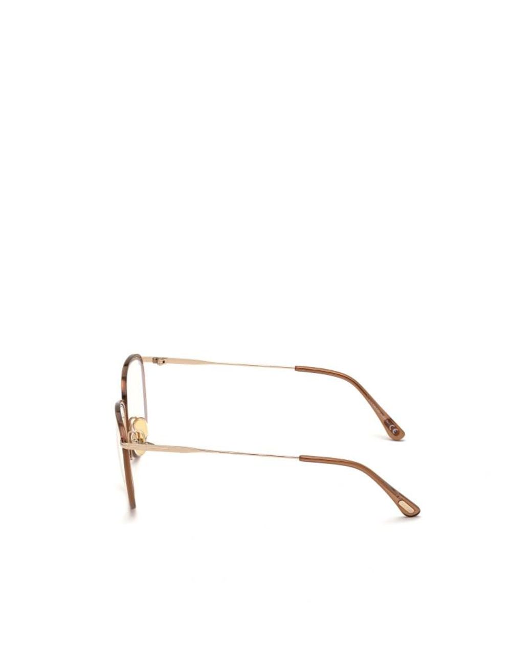 Tom Ford White Geometrically Framed Flat Mirror