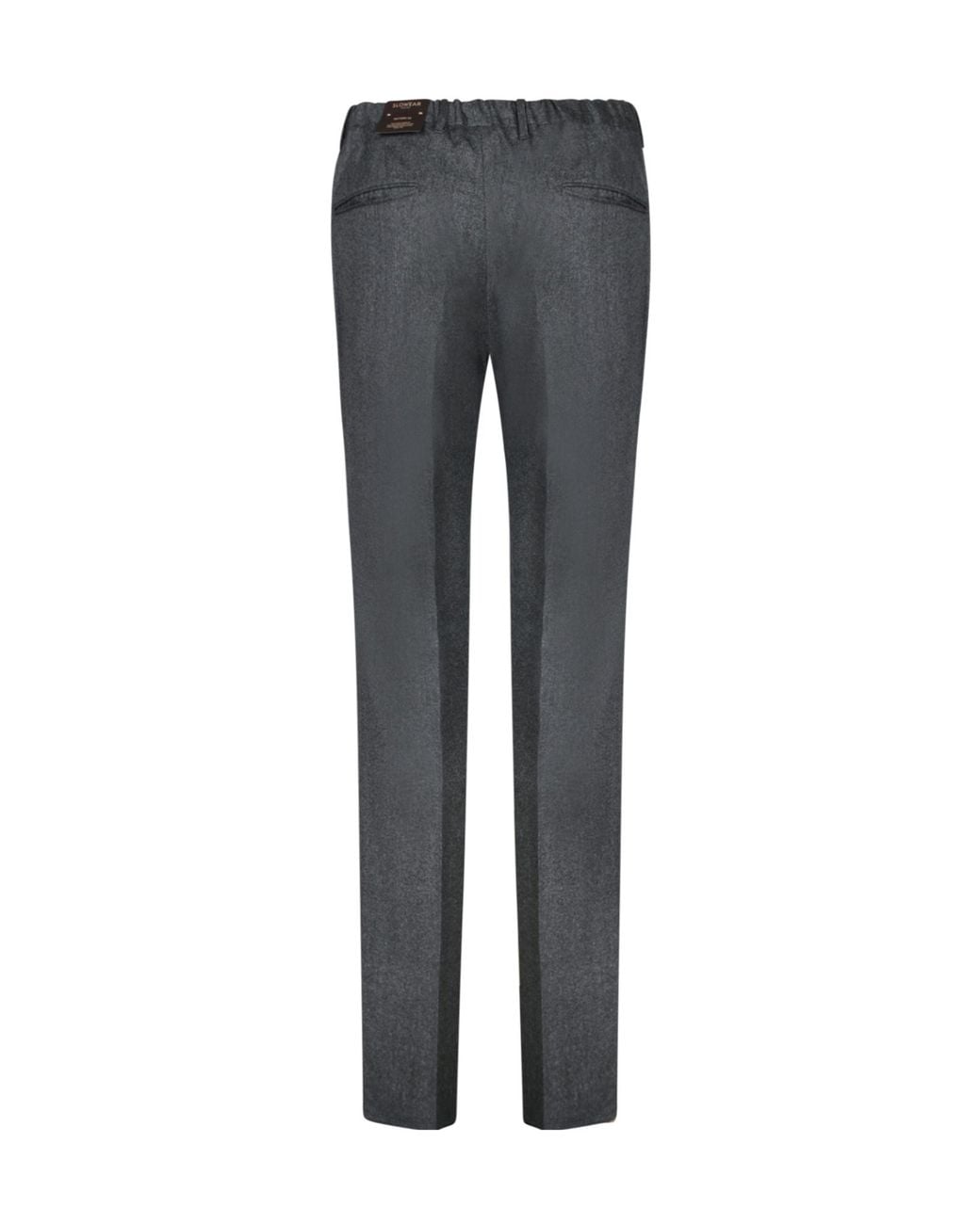 Incotex Gray Slim Fit Zip Closure Pants for men