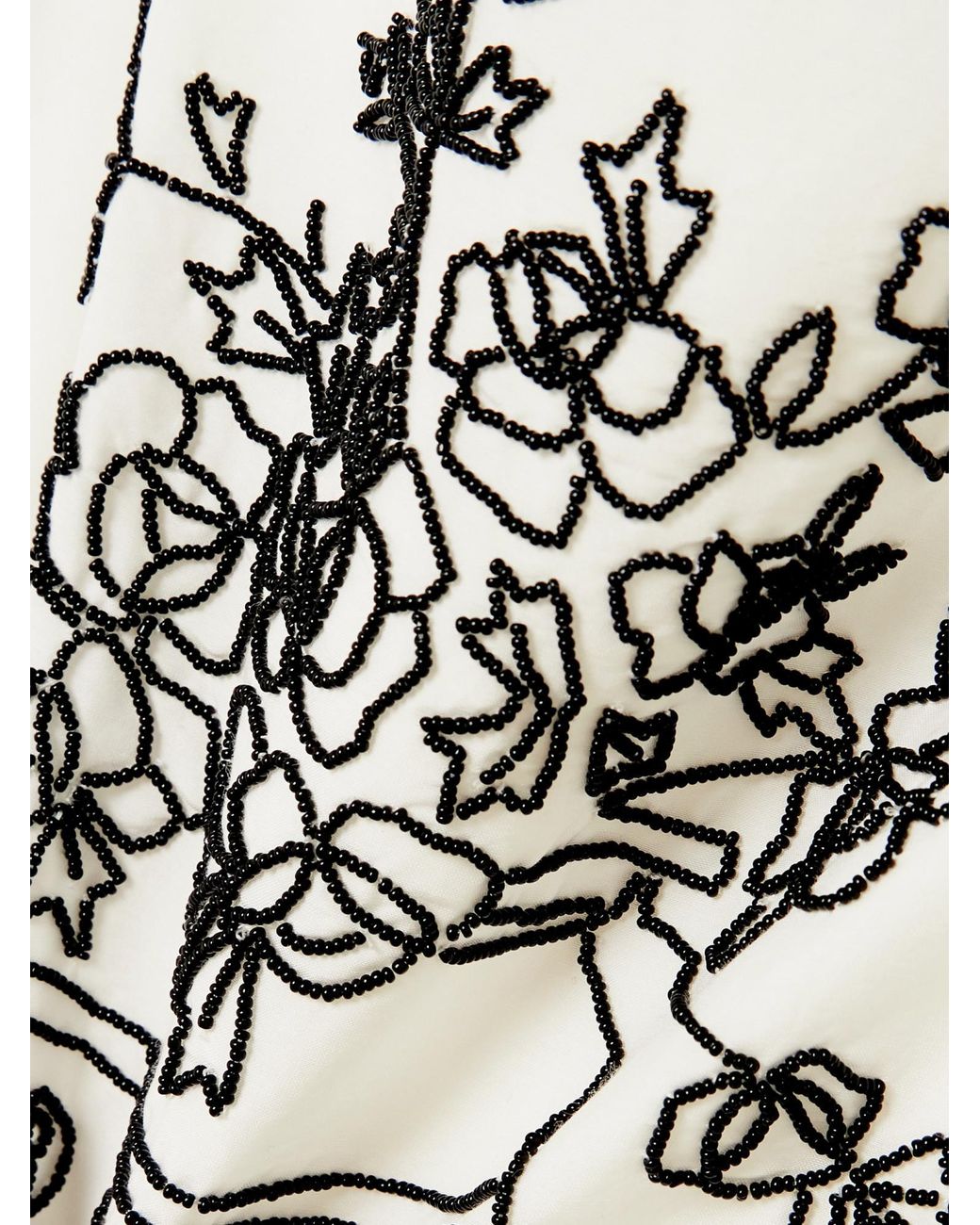Bode White Rosebloom Floral-Print Tank Top
