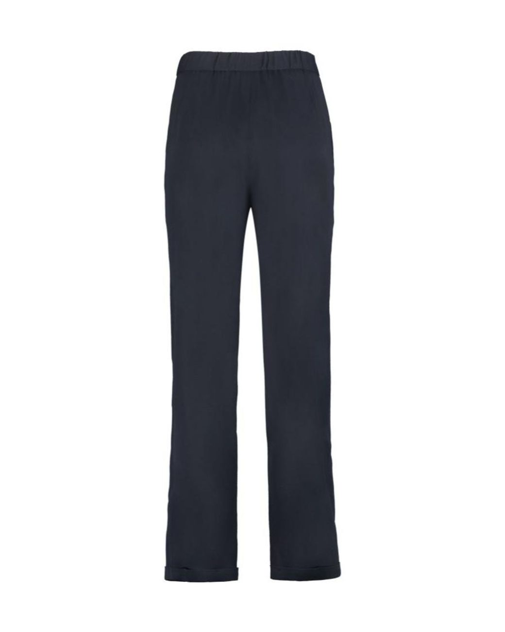 Fabiana Filippi Blue Straight-Leg Drawstring Trousers