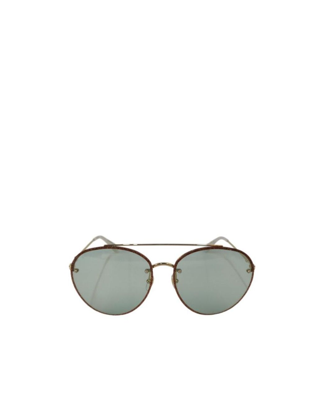 Gucci Metallic Pilot's Classic Sunglasses