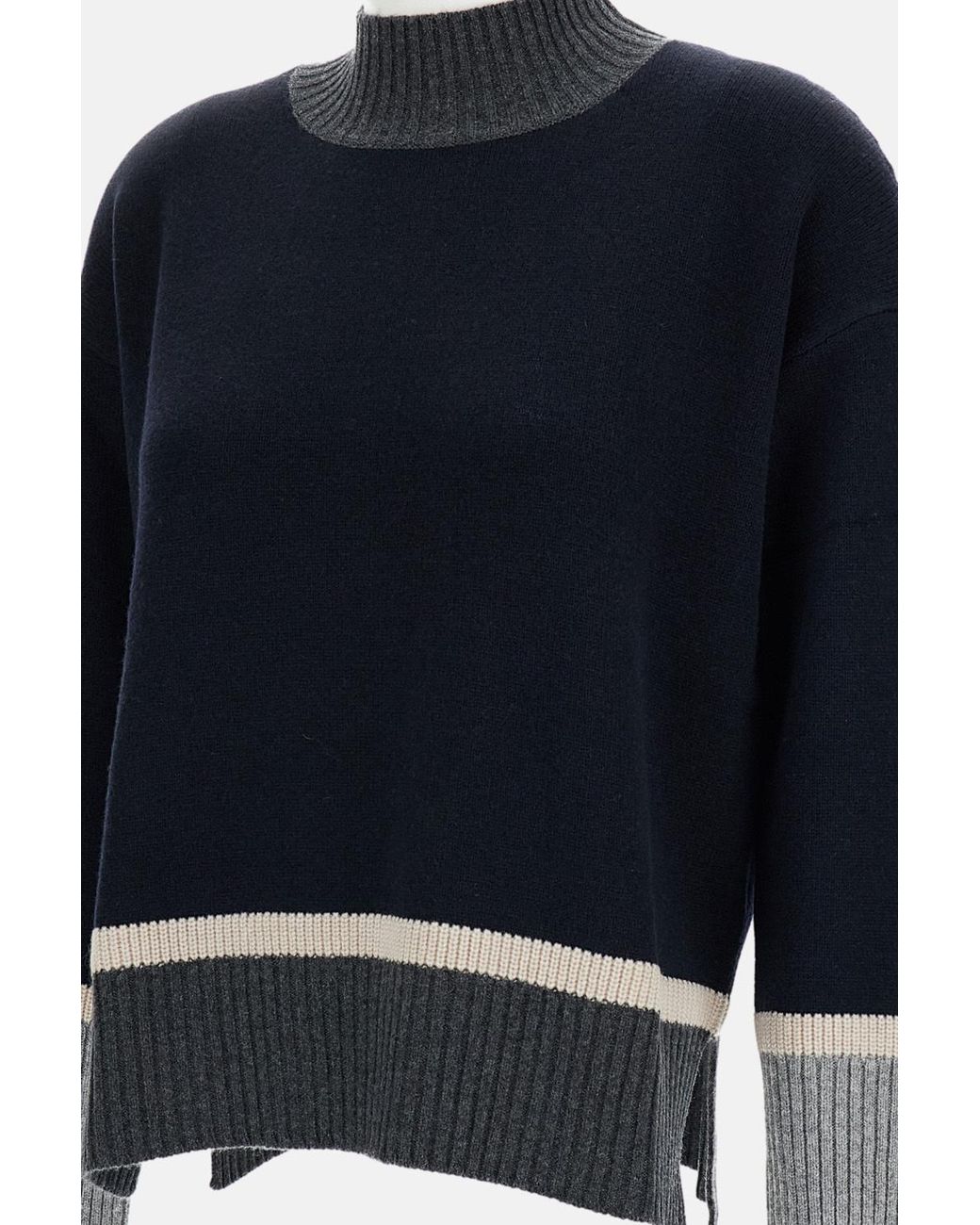 Lorena Antoniazzi Blue Knitted Jumper