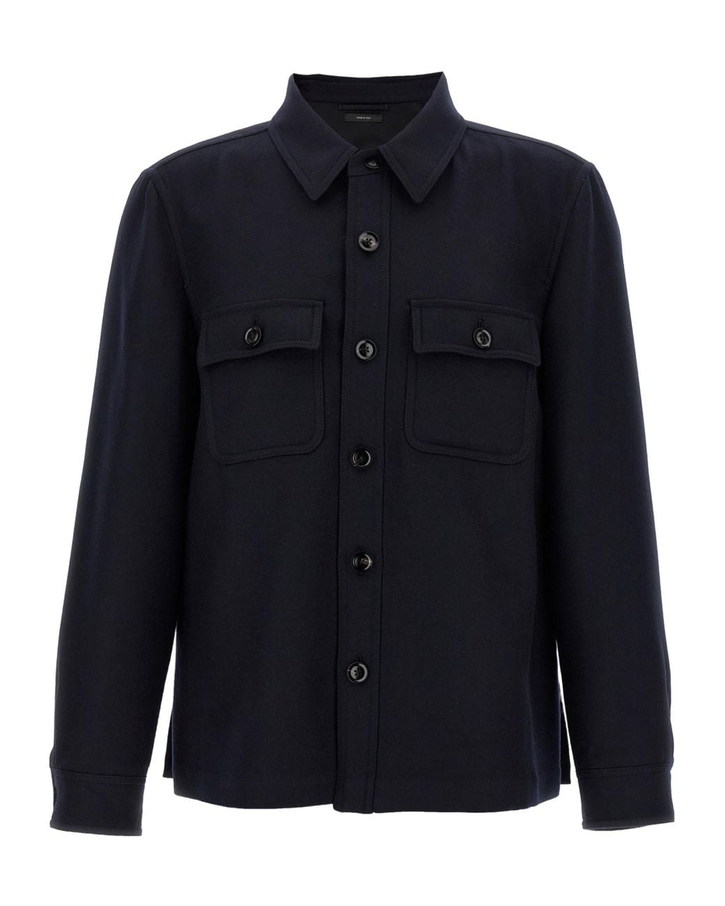 Tom Ford Blue Light Chest Pocket Overshirt for men