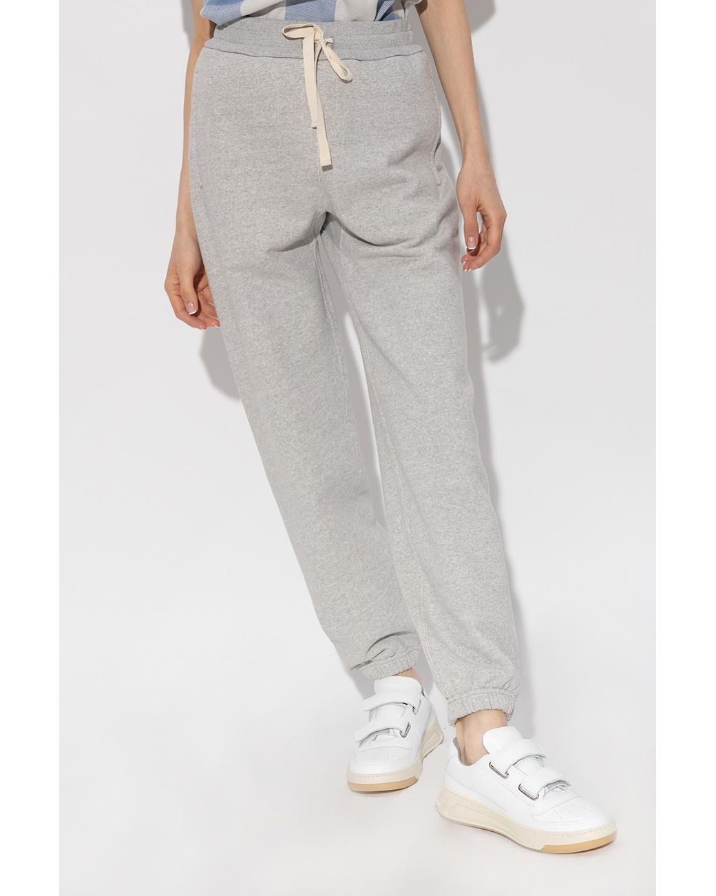 Jil Sander Gray Pocketed Drawstring Sweatpants