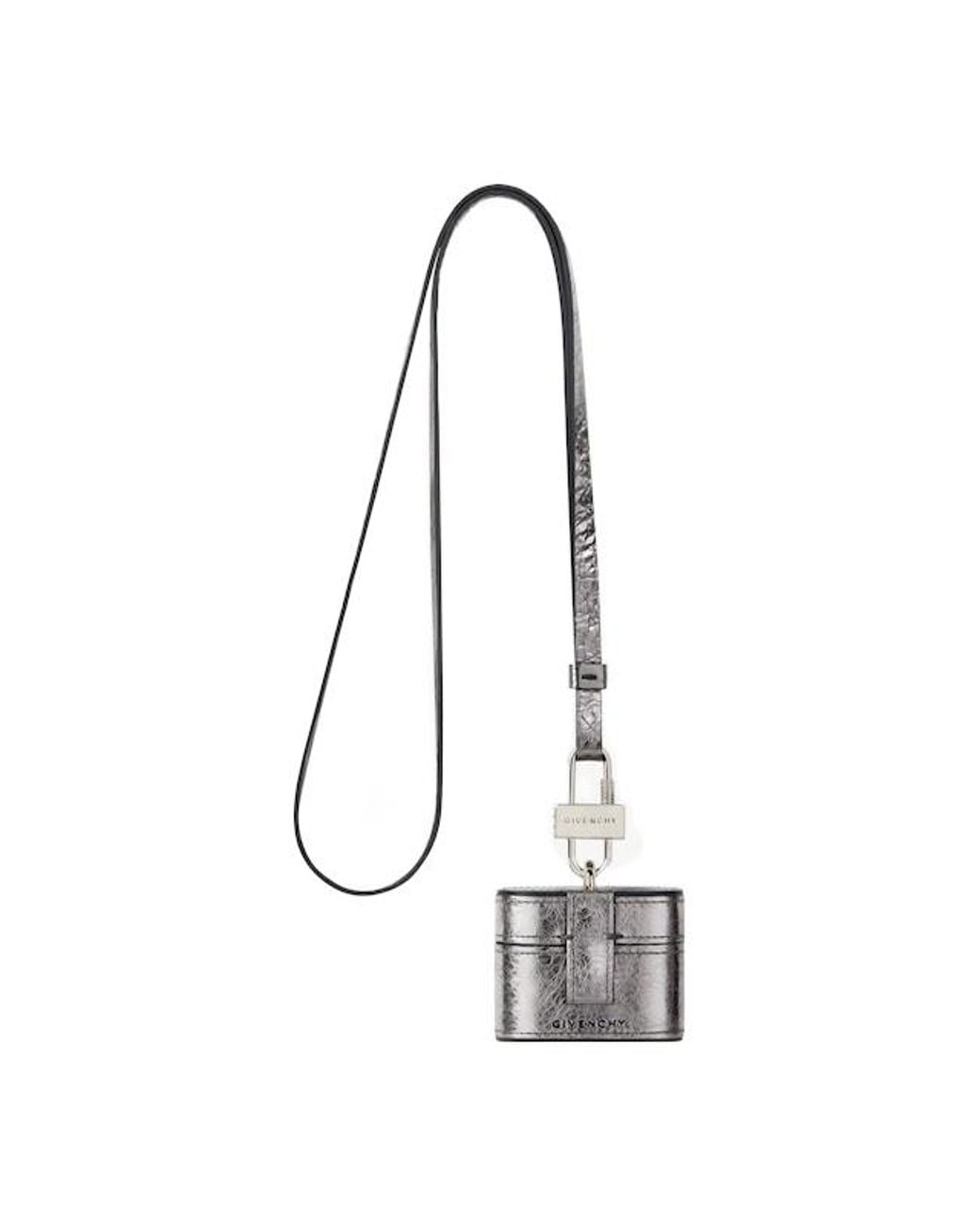 Givenchy White Airpods Pro Holder for men