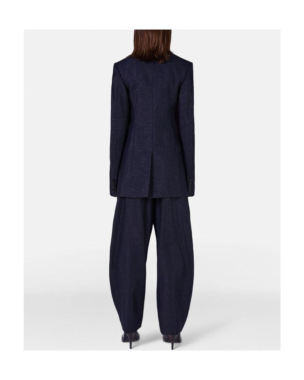 Stella McCartney Blue Slim-Fit Tailored Blazer