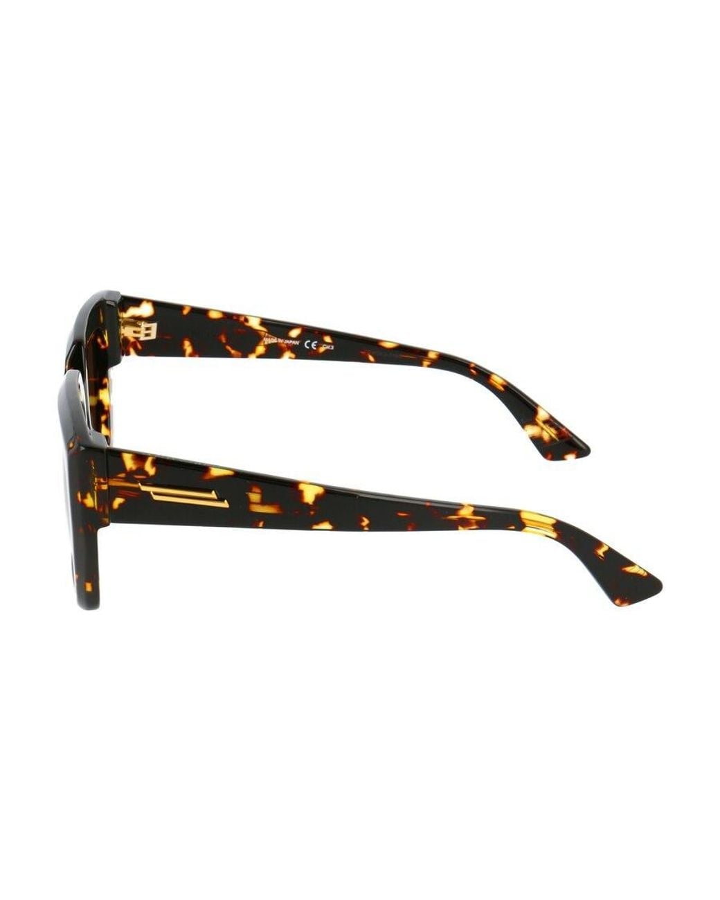 Bottega Veneta Multicolor Eyewear Square Frame Sunglasses