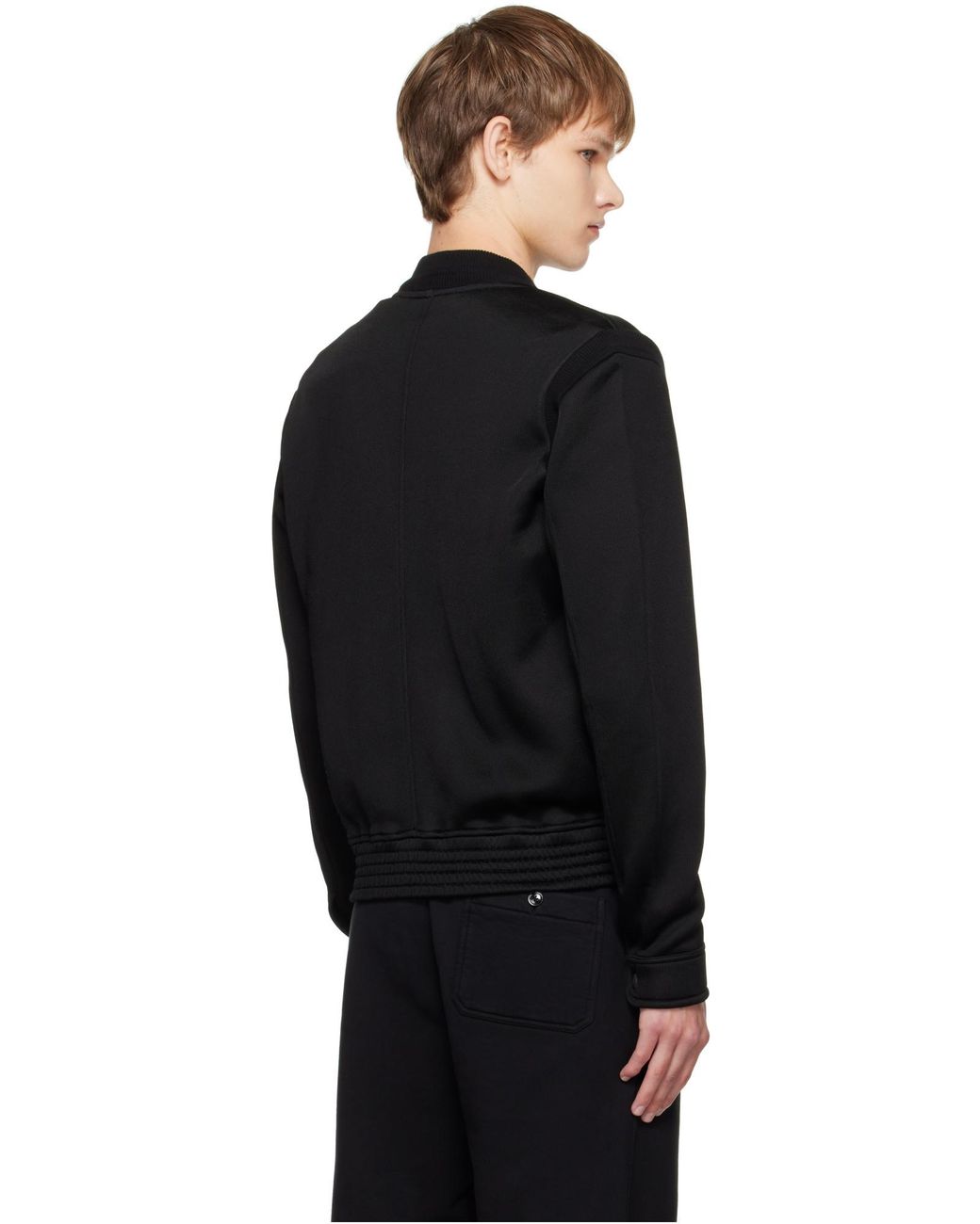 Tom Ford Black Bomber Jackets for men
