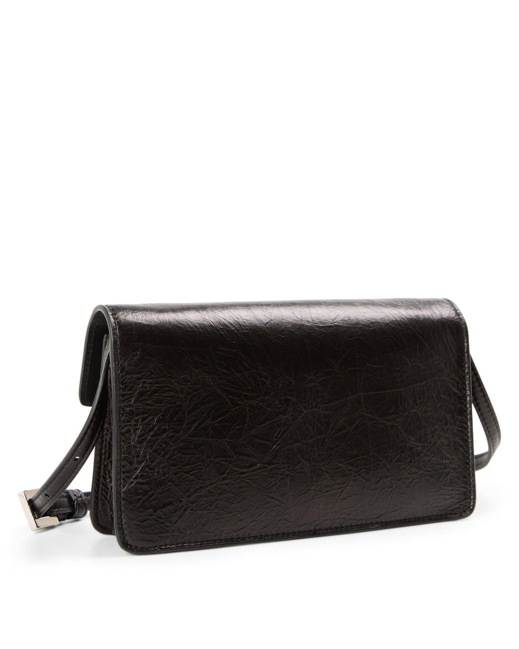 Fendi White Flapover Shoulder Bag