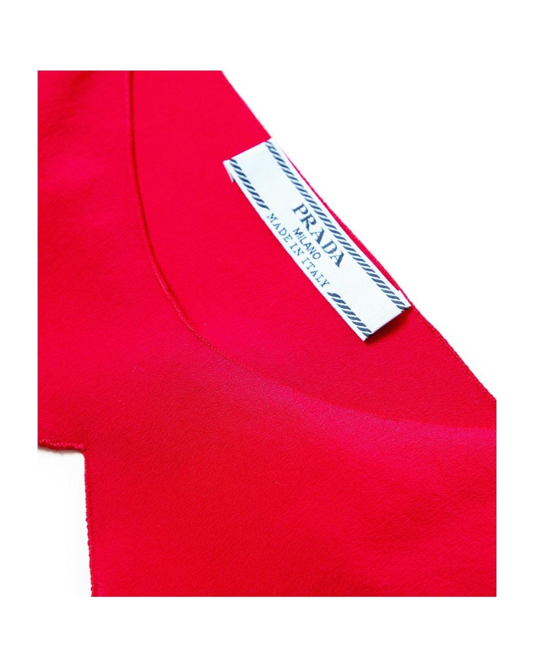 Prada Red Sleeveless Vest