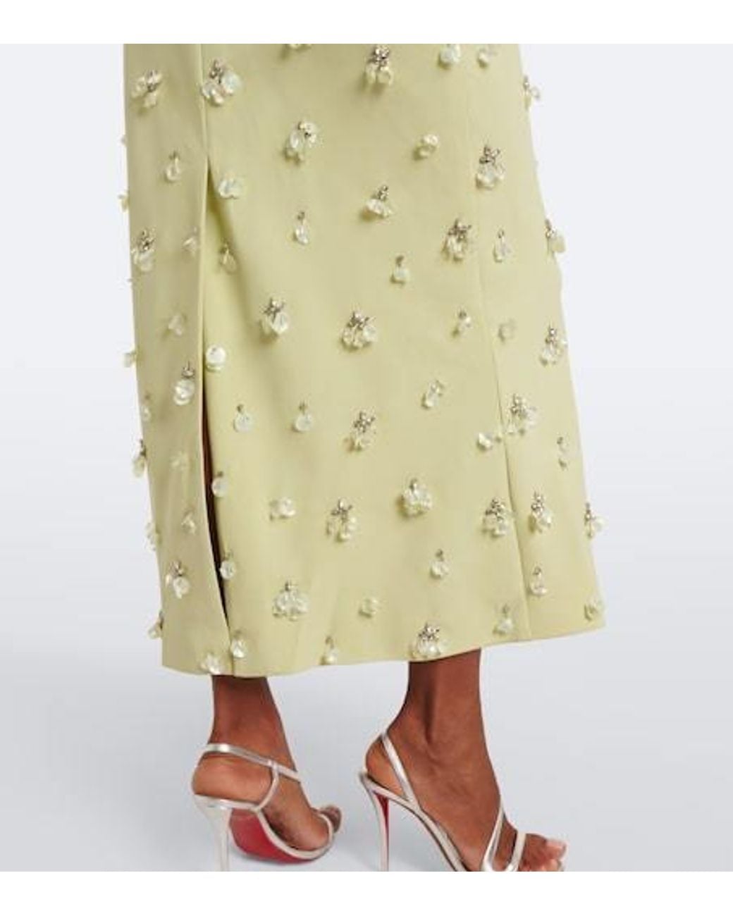 Jonathan Simkhai Green Claudia Cocktail Dress