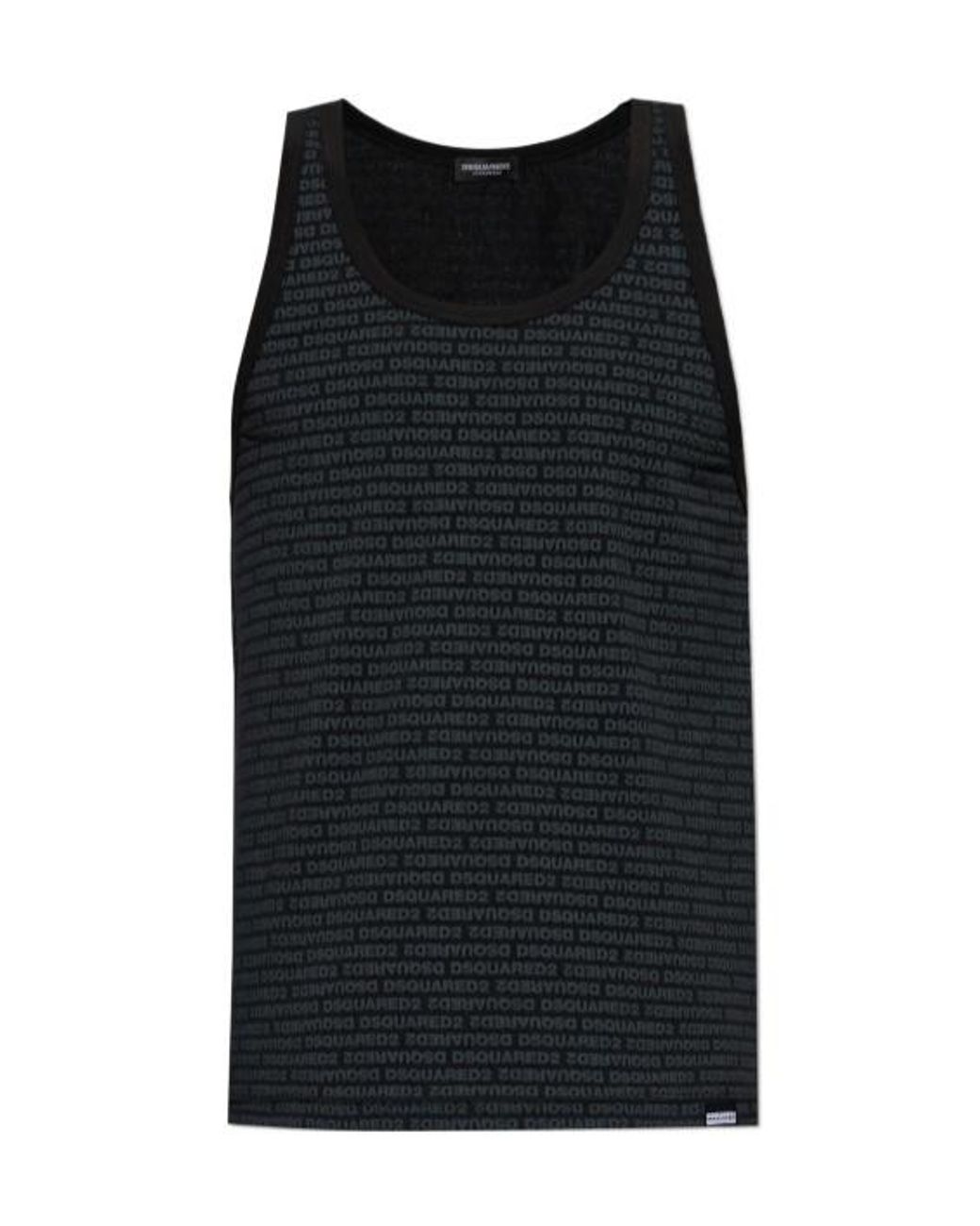 DSquared² Black Sleeveless Vest for men