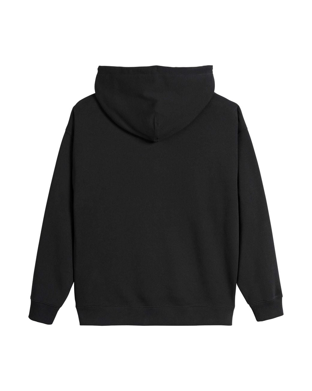 Y-3 Black French Terry Liquid Logo Hoodie for men