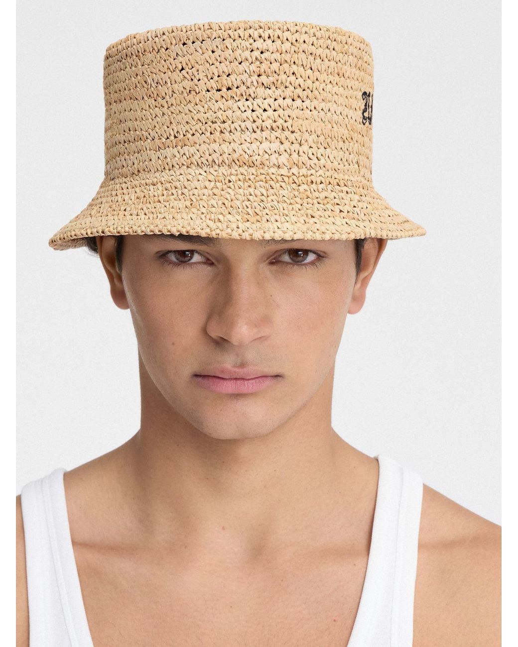 Jacquemus Natural Le Bob Pesco Bucket Hat