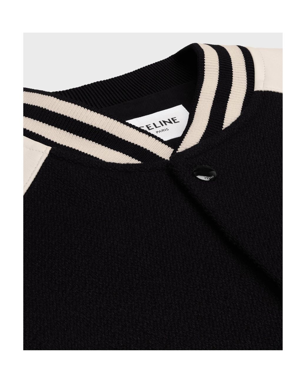 Céline Black Classic Teddy Jacket for men