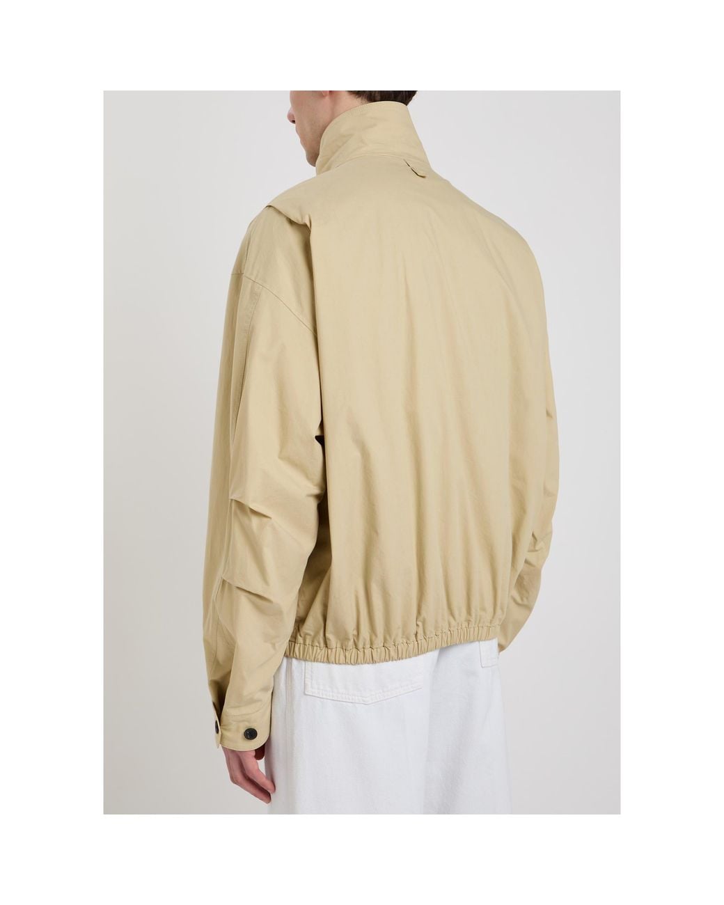 Calvin Klein Natural Stand-Collar Short Jacket for men