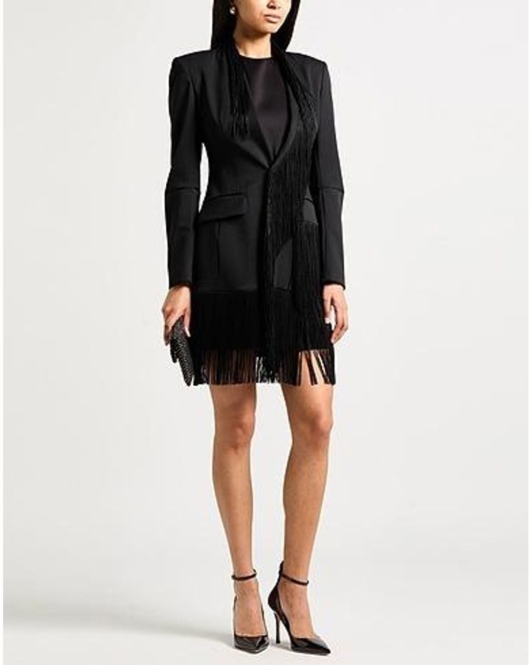 MM6 by Maison Margiela Black Single-Breasted Suit