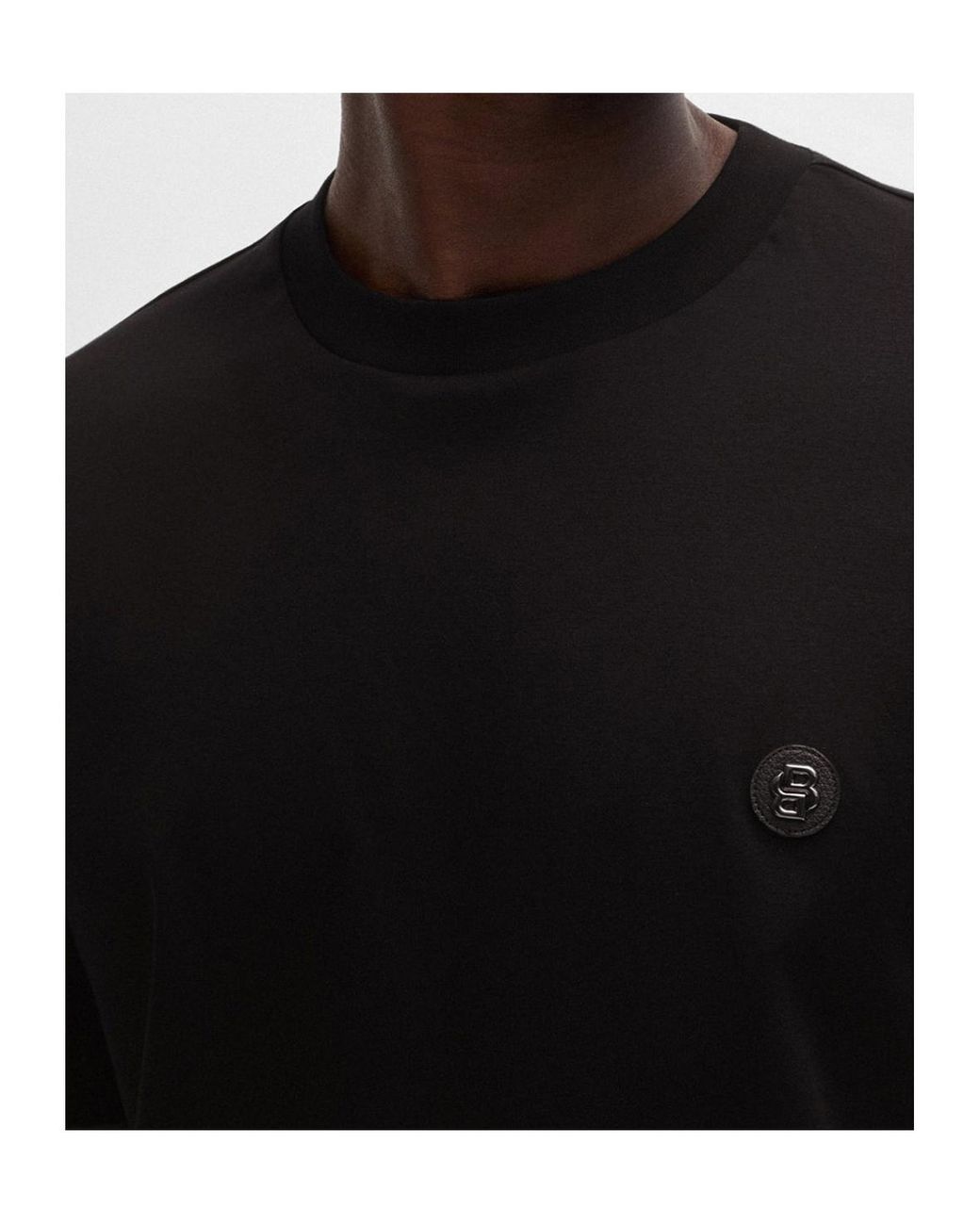 Boss Black Boss Double B-Monogram Crewneck T-Shirt for men