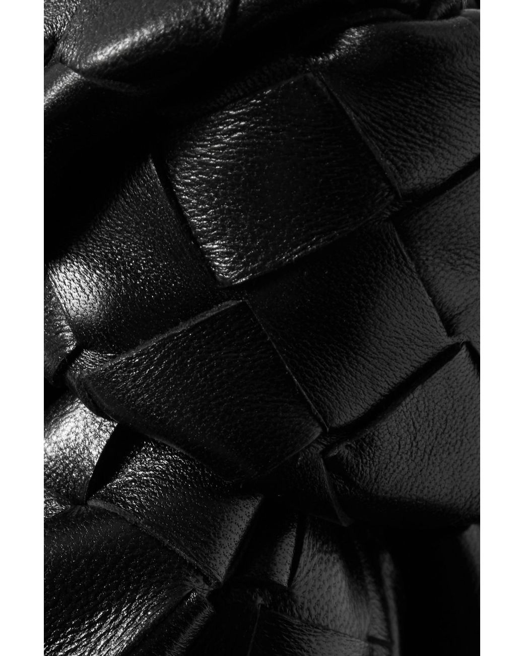 Bottega Veneta Black Jodie Mini Tote Bag
