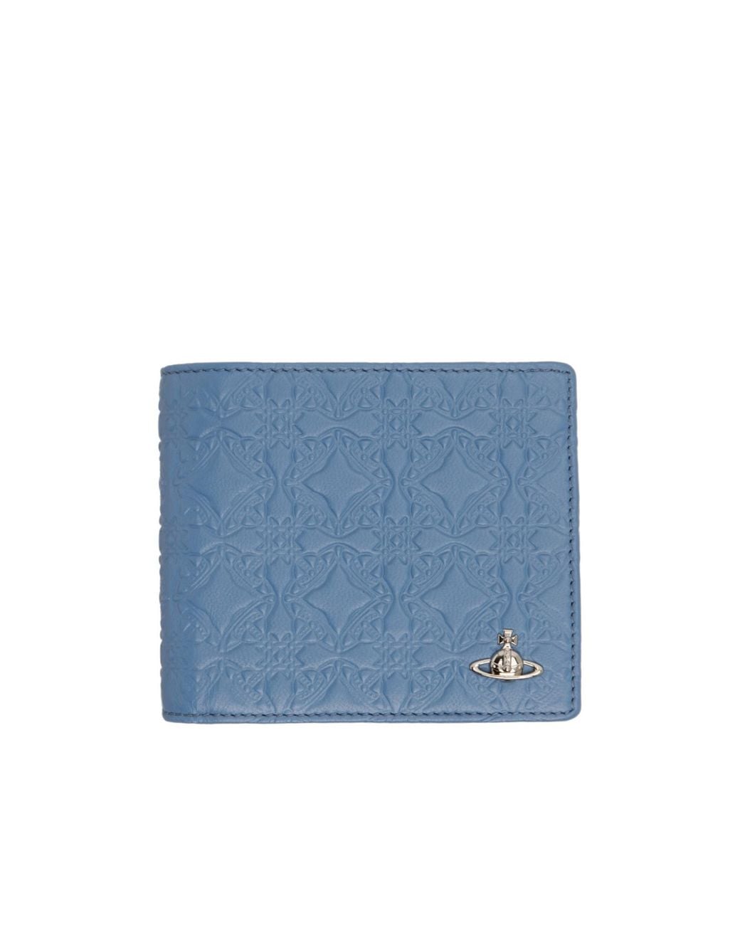Vivienne Westwood Blue Bi-Fold Wallet