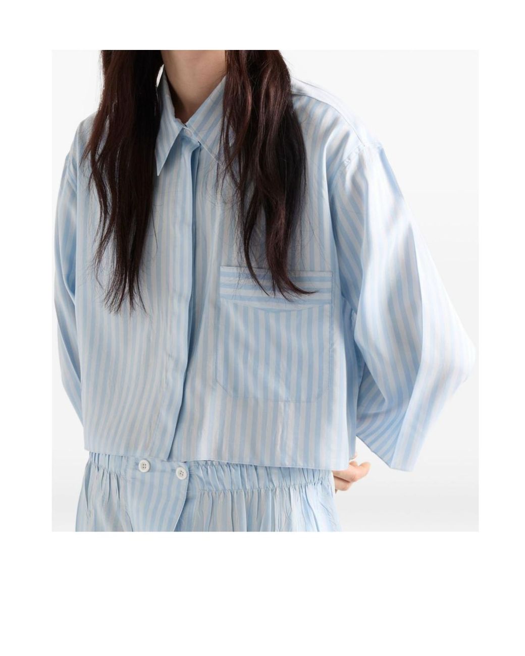 Prada Blue Tops