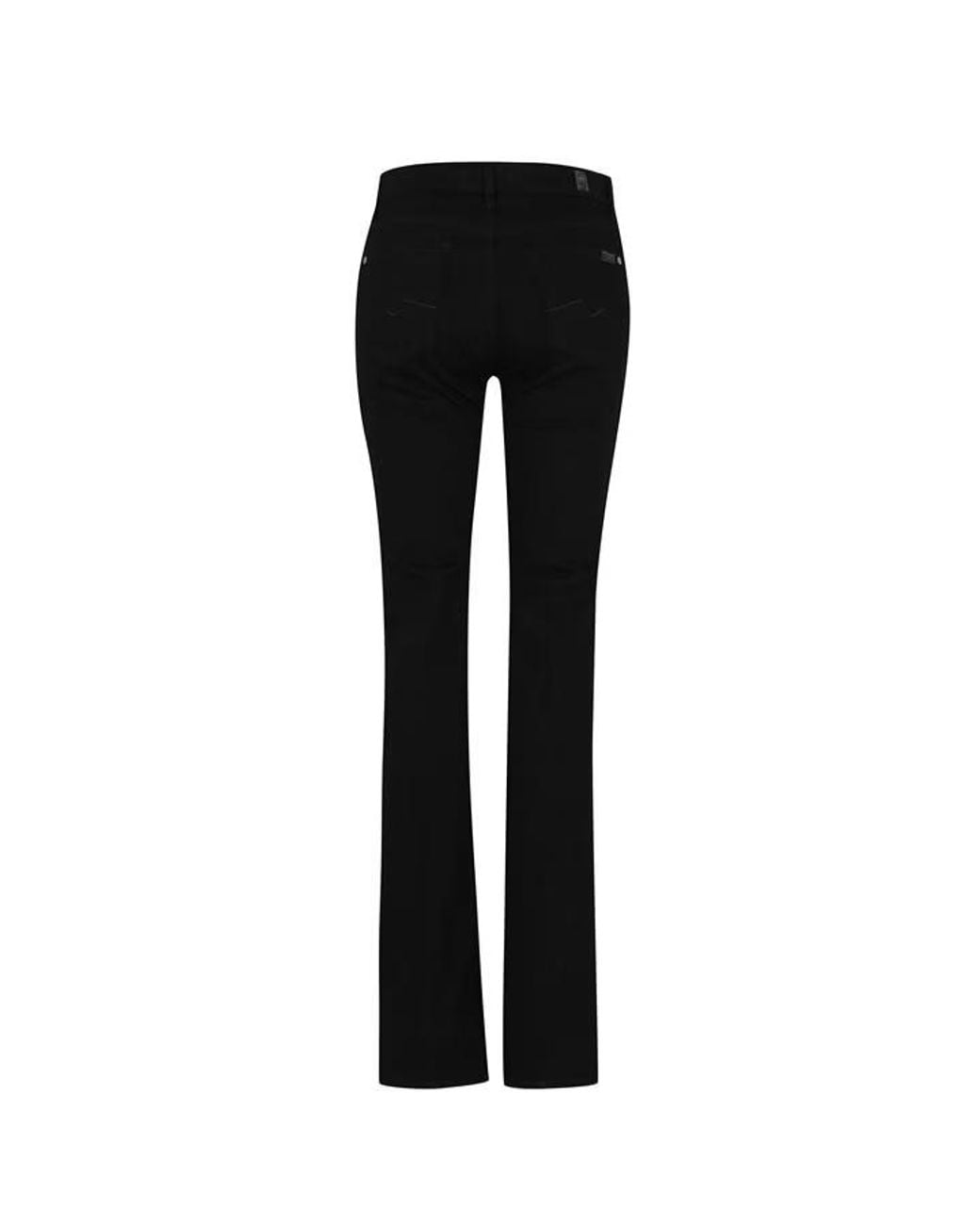 7 For All Mankind Black Bootcut Jeans