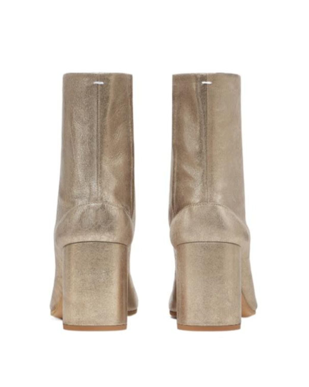 Maison Margiela Natural Tabi Ankle Boots