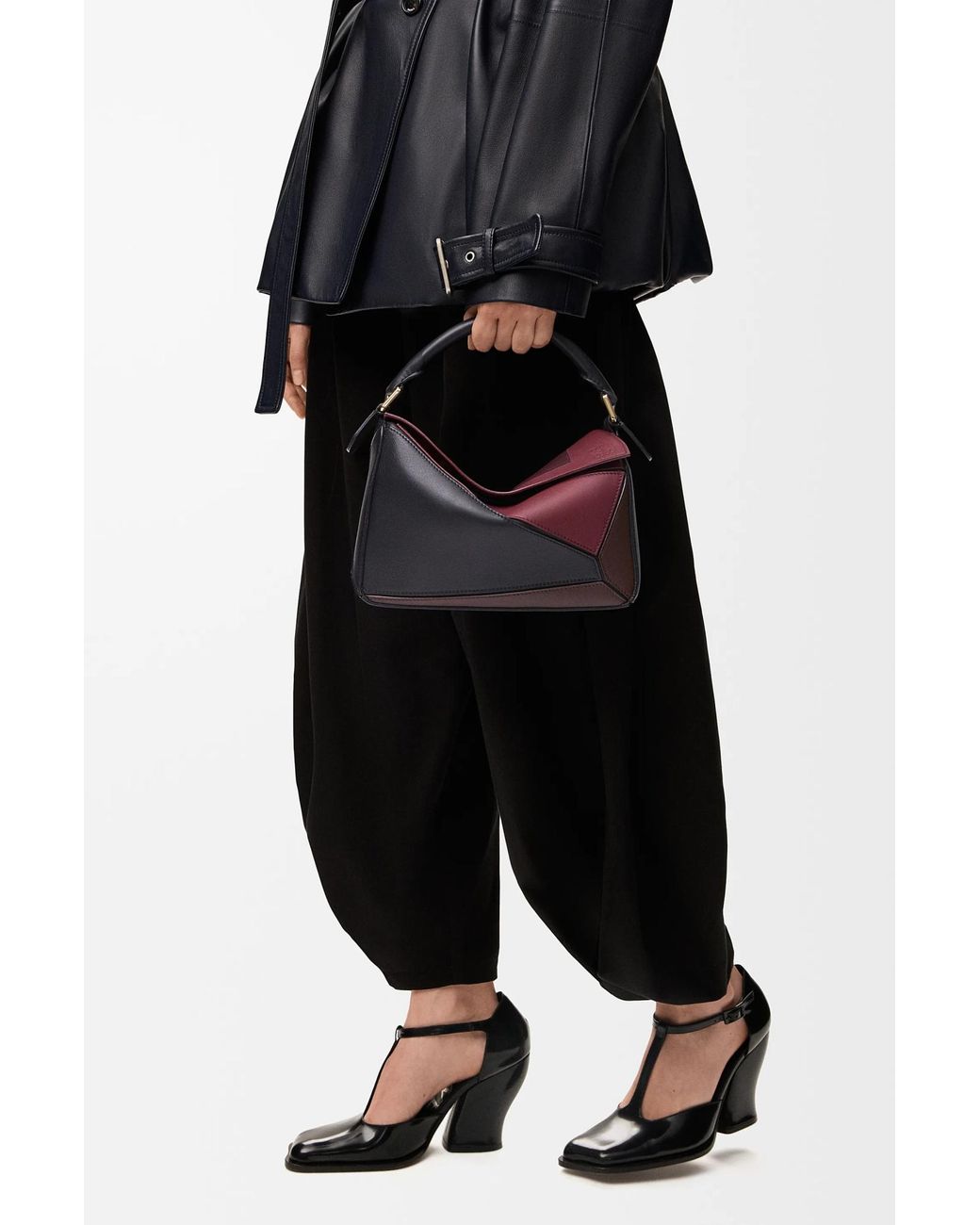 Loewe Black Puzzle Small Handbag