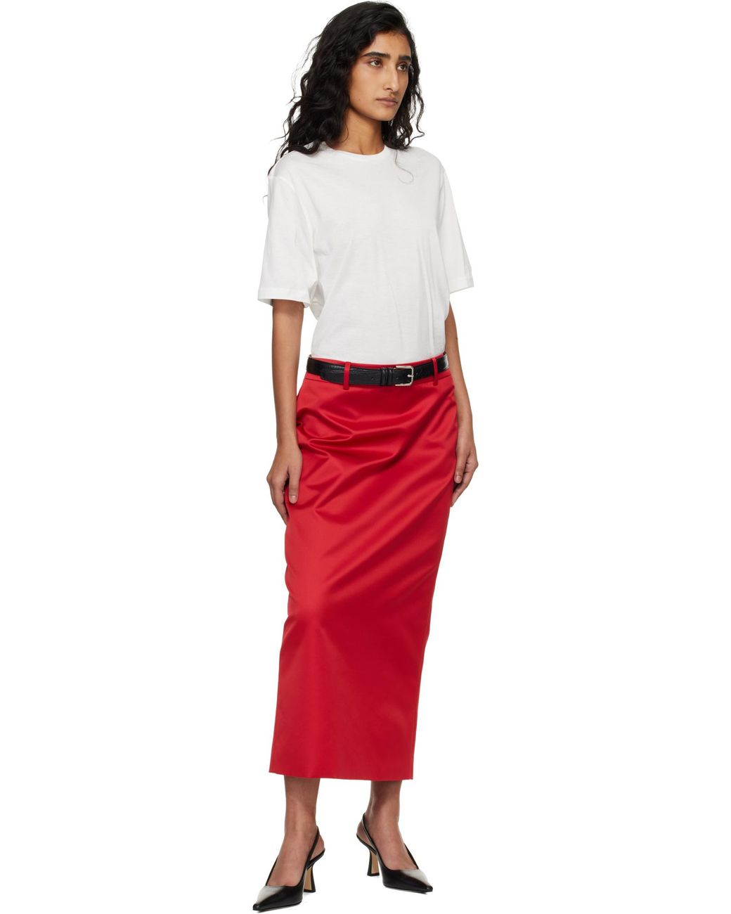Frankie Shop White Harper Soft Organic T-Shirt