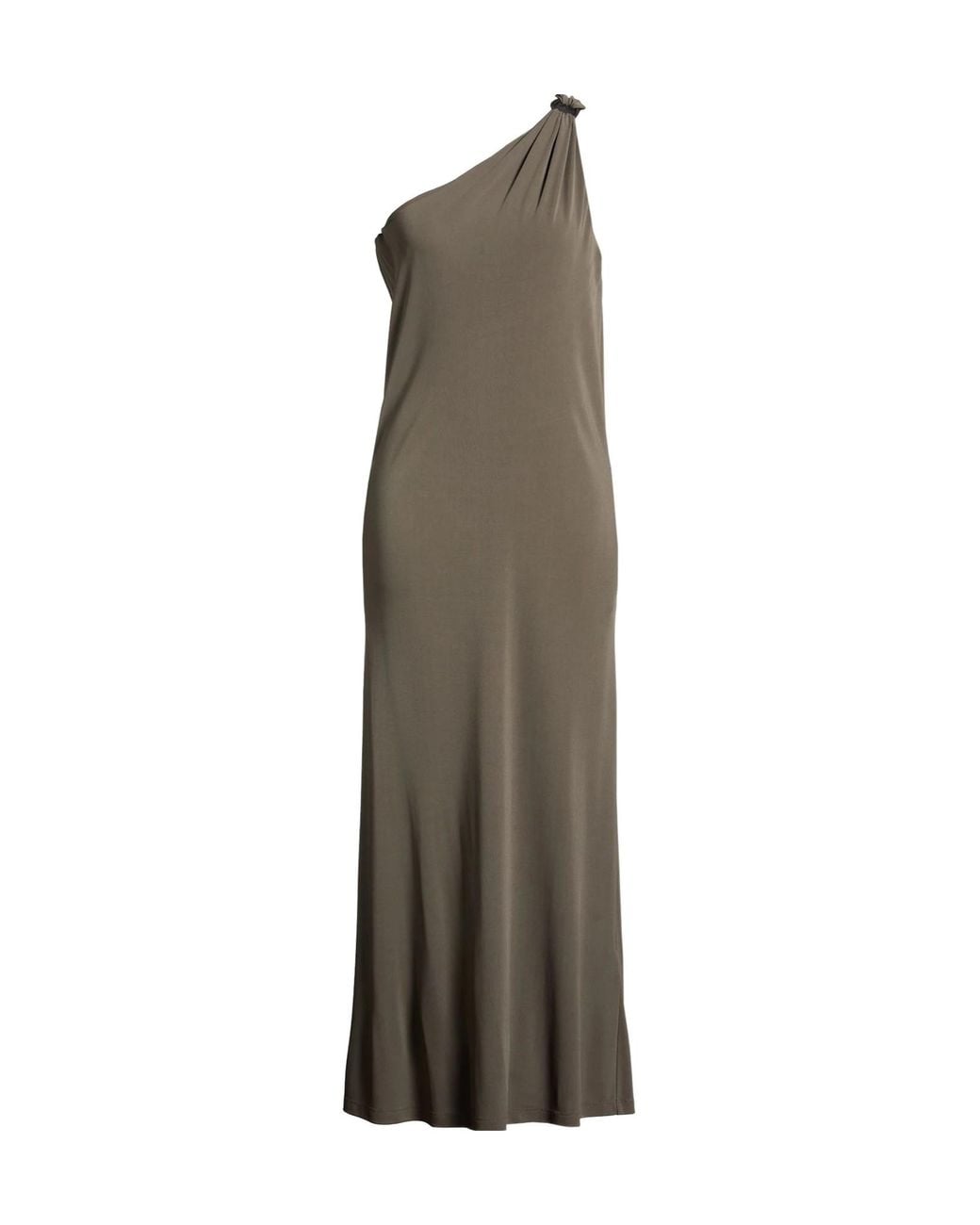 Max Mara Natural Mm By Dark Maxi Dress Viscose
