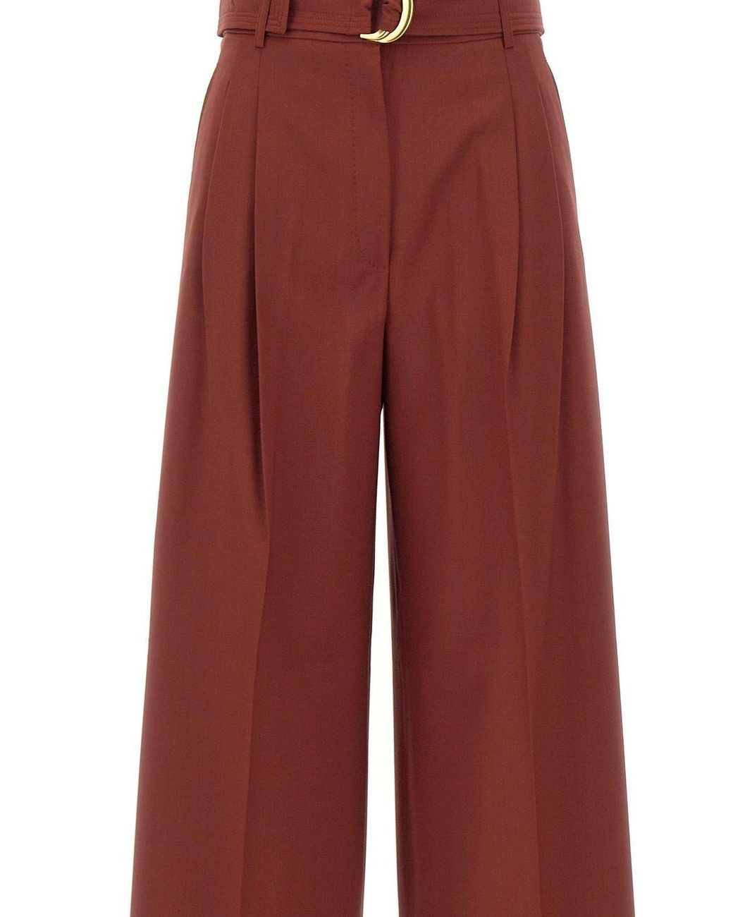 Max Mara Red Studio Mstserio Wide-Leg Trousers