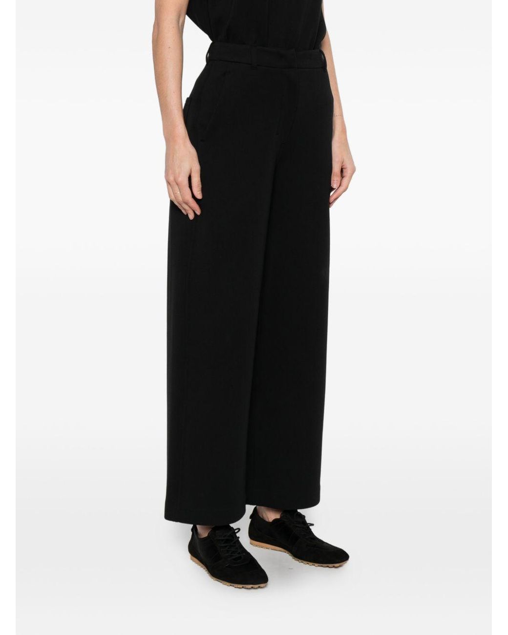 Max Mara Black Casual Pants With Belt Loops