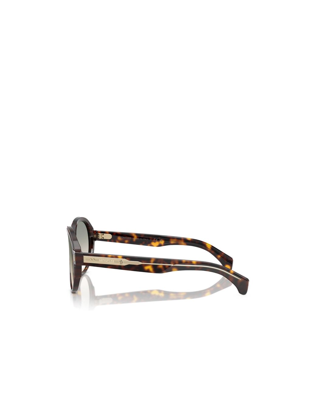 Moncler Metallic Eyewear Pilot Sunglasses for men