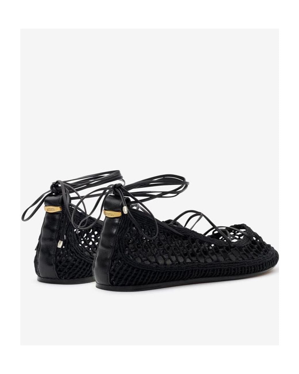 Isabel Marant Black Belna Ballet Flats