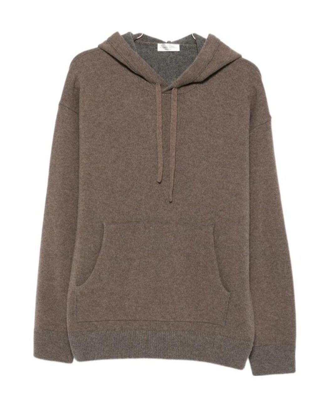Roberto Collina Brown Long-Sleeve Knit Top for men