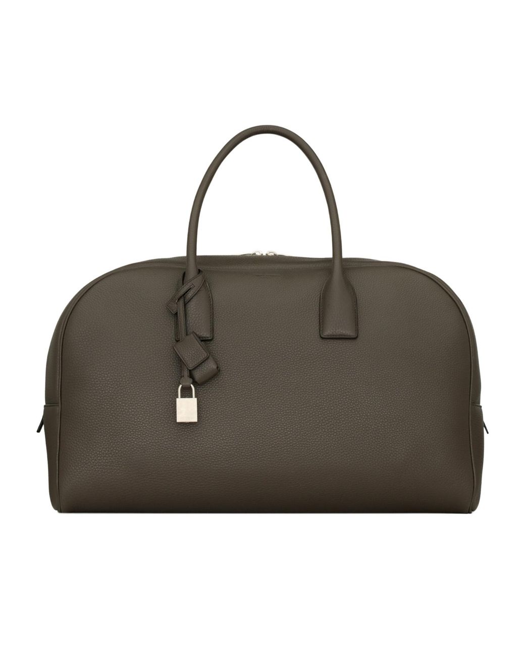 Saint Laurent Brown Bowling Small Travel Bag for men