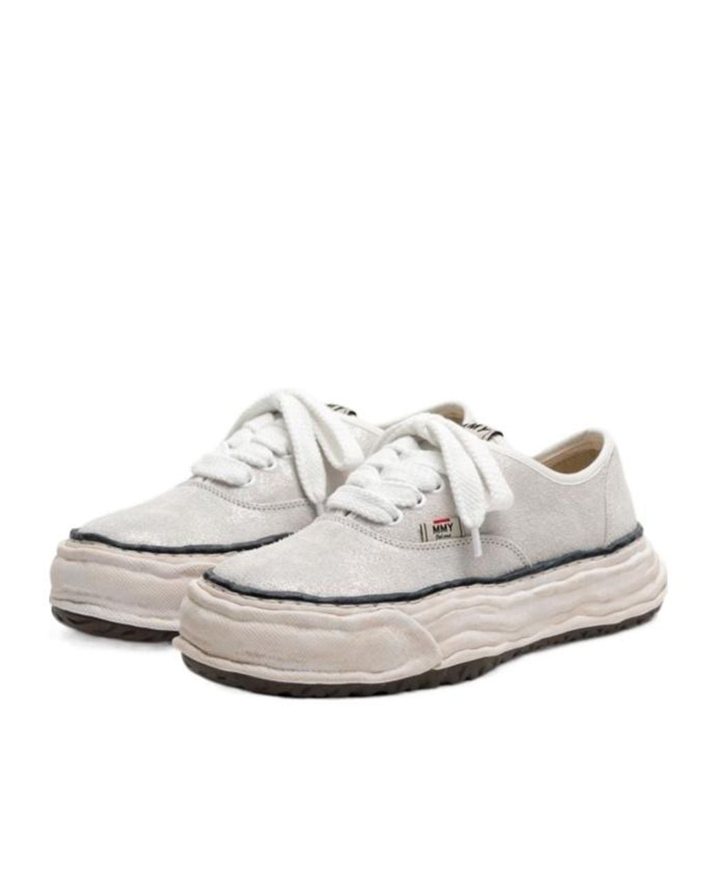 Maison Mihara Yasuhiro White Baker Sneakers for men