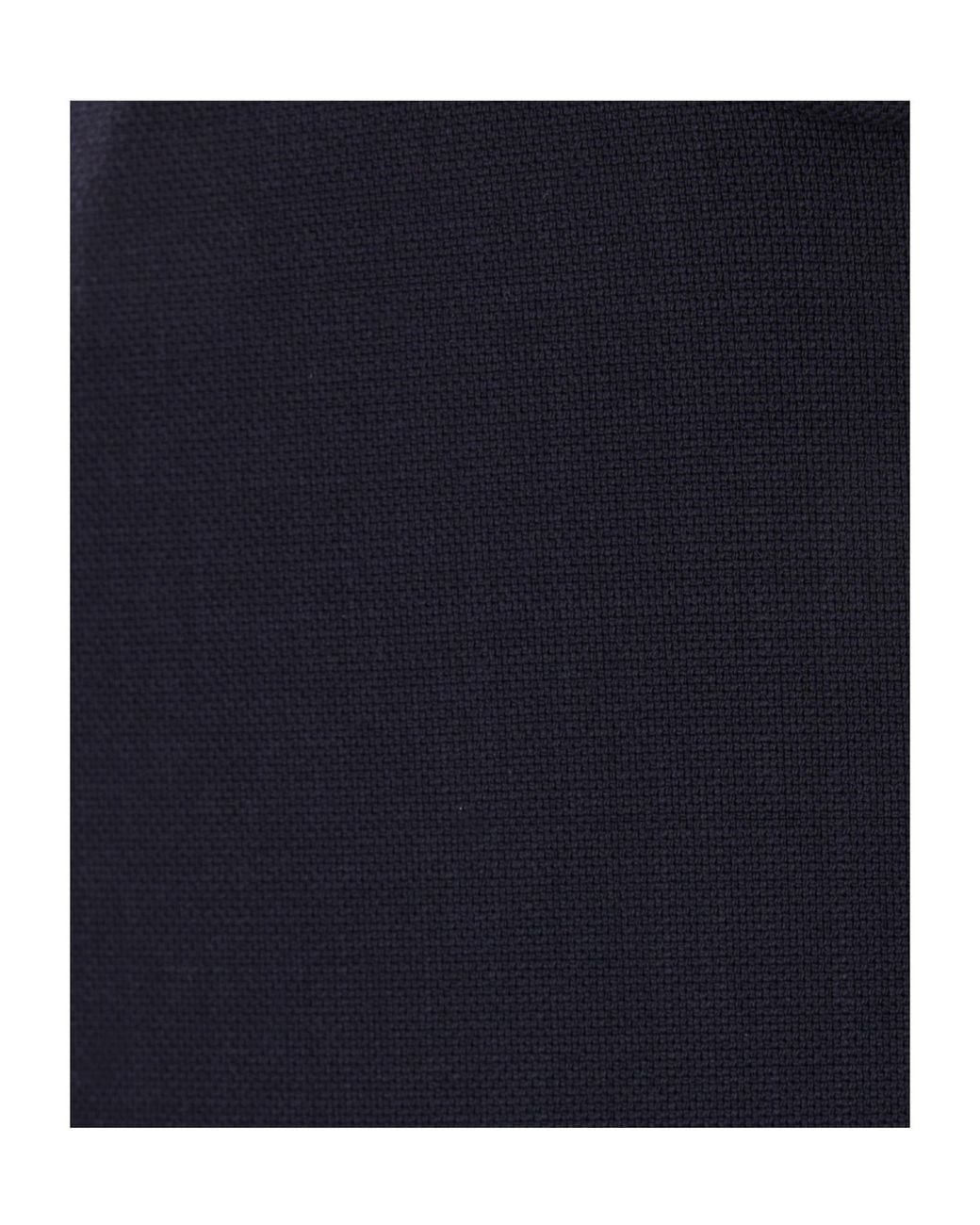 Chloé Blue Belt Loop Wool Bell Bottoms