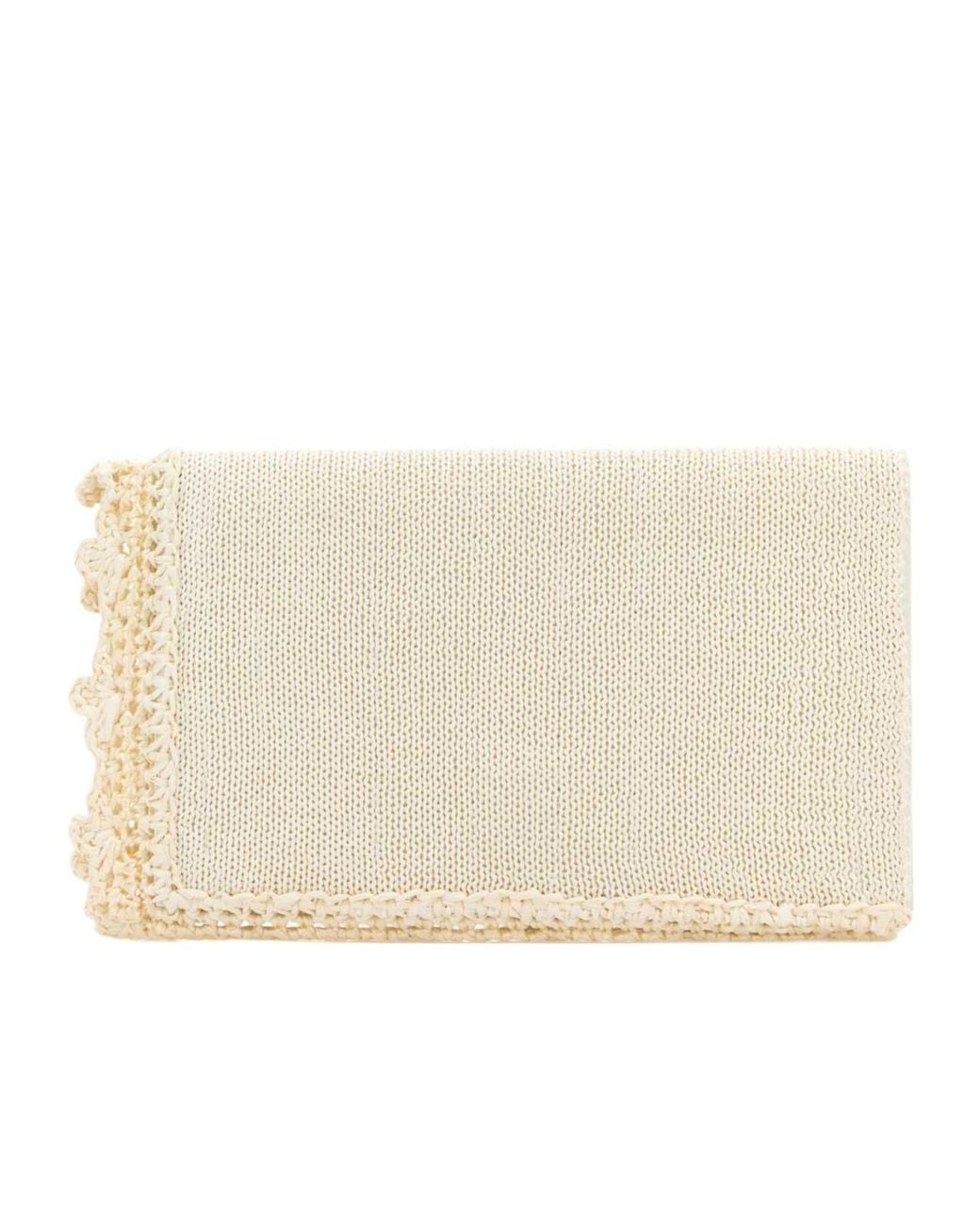 J.W. Anderson Natural Jw Anderson Crochet Knitted Clutch Bag